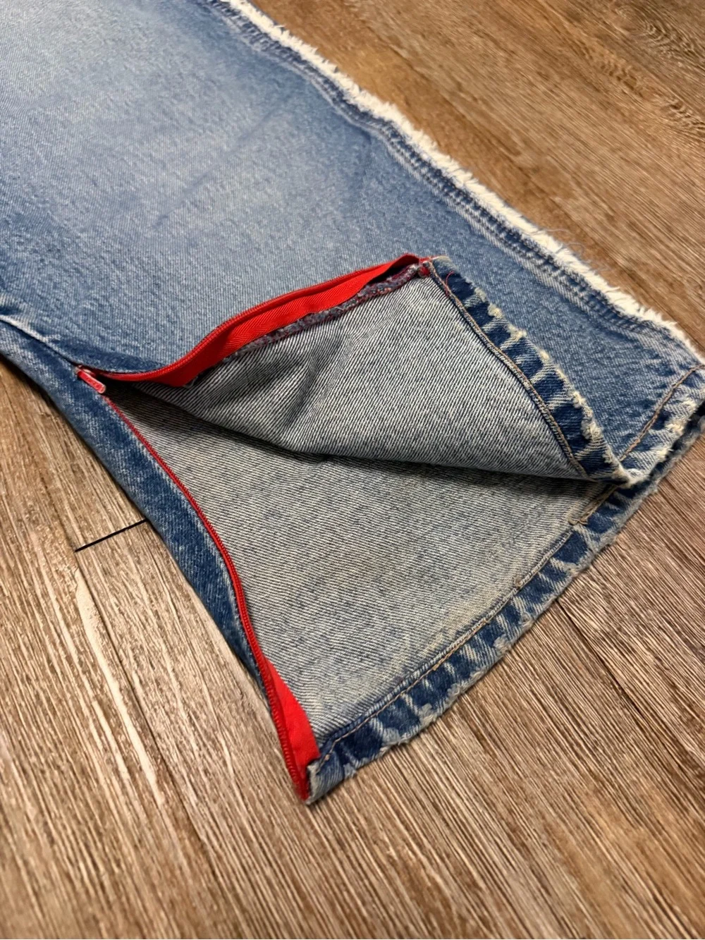 MoJeans Maurice Malone Blue Distressed Side-Trim Jeans